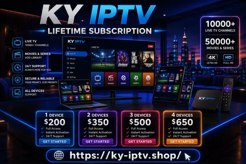 IPTV Lifetime Subscription