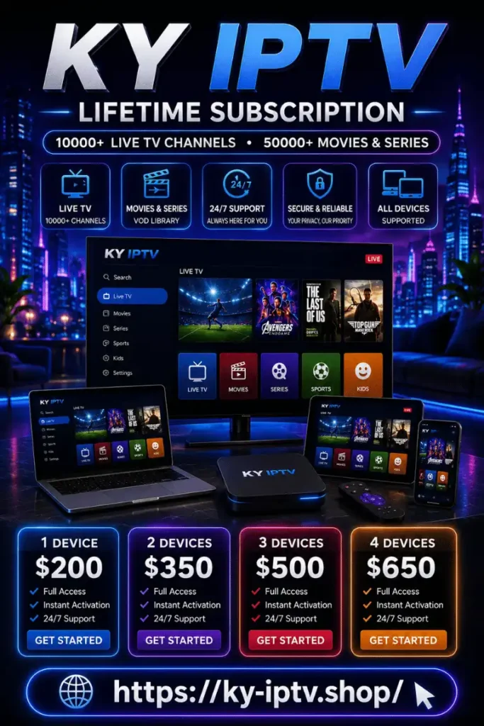 IPTV Lifetime Subscription